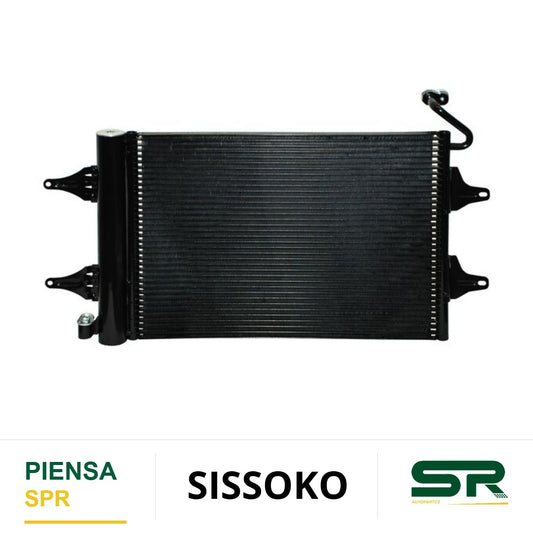 CONDENSADOR VOLKSWAGEN IBIZA / CORDOBA 2004-2009 / POLO 2003-2007 / LUPO 2005-2009 / CROSSFOX 2007-2017 / SPORTVAN 2007-2010 / SAVEIRO 2010-2022 / D APS 2003-2008 SISSOKO