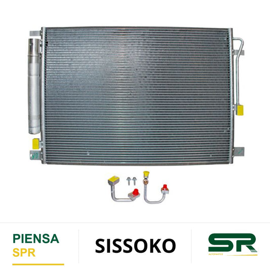 CONDENSADOR NISSAN PICKUP NP / FRONTIER 2016-2025 SISSOKO