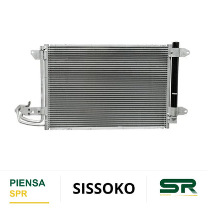 CONDENSADOR AUDI JETTA CL ICO / GOLF 2006-2009 / VOLKSWAGEN GTI 2010-2012 / VOLKSWAGEN EOS 2007-2014 / VOLKSWAGEN A3 2006-2012 / VOLKSWAGEN AS 2005-2015 SISSOKO