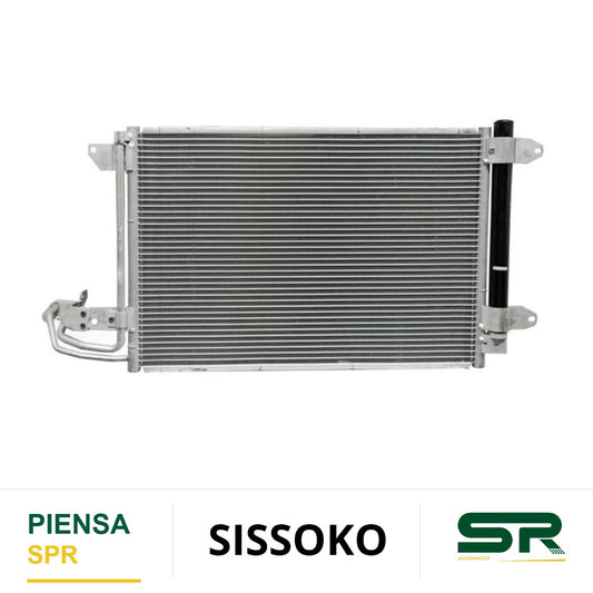 CONDENSADOR AUDI JETTA CL ICO / GOLF 2006-2009 / GTI 2010-2012 / EOS 2007-2014 / A3 2006-2012 AS 2005-2015 SISSOKO