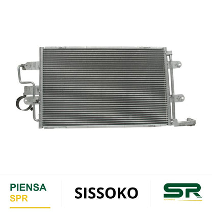 CONDENSADOR VOLKSWAGEN JETTA / GOLF 2000-2006 SISSOKO