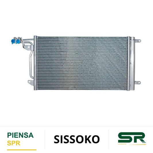 CONDENSADOR AUDI VENTO / POLO 2009-2022 / IBIZA 2009-2017 / TO O 2013-2019 / A1 2010-2016 MVP LED 2014-2022 SISSOKO