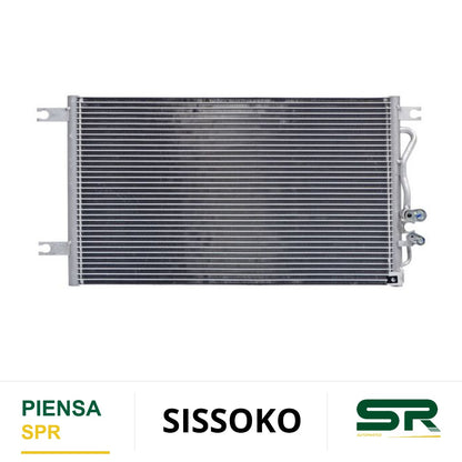 CONDENSADOR MONTERO SPORT   CCCC AUTOMÁTICO 1997-2015 3.0 3.5 3.8 LTS CON SECADOR ALUMINIO SOLDADO SISSOKO