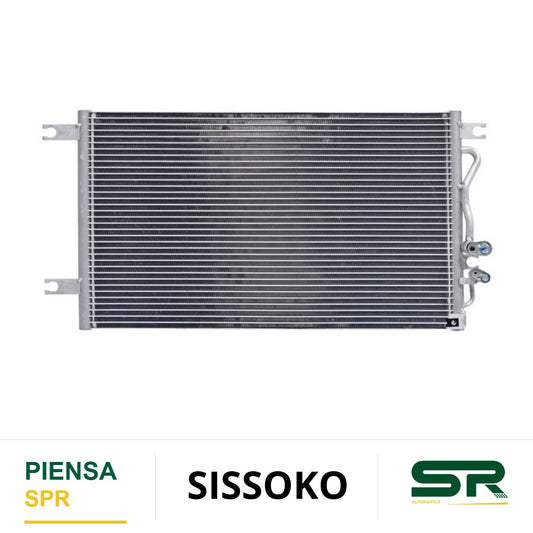 CONDENSADOR MONTERO SPORT , , CCCC AUTOMÁTICO 1997-2015 3.0 3.5 3.8 LTS CON SECADOR ALUMINIO SOLDADO SISSOKO