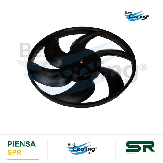 MOTOVENTILADOR NISSAN PLATINA 1.6L 2002-2010 APRIO 1.6L 2008-2010 TRANSMISION AUTOMATICA Y MANUAL BEST COOLING