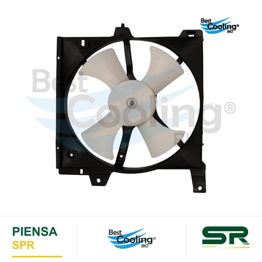 MOTOVENTILADOR NISSAN TSURU III 1.6L 1994-2017 TRANSMISION MANUAL 4 ASPAS 16 VALVULAS BEST COOLING