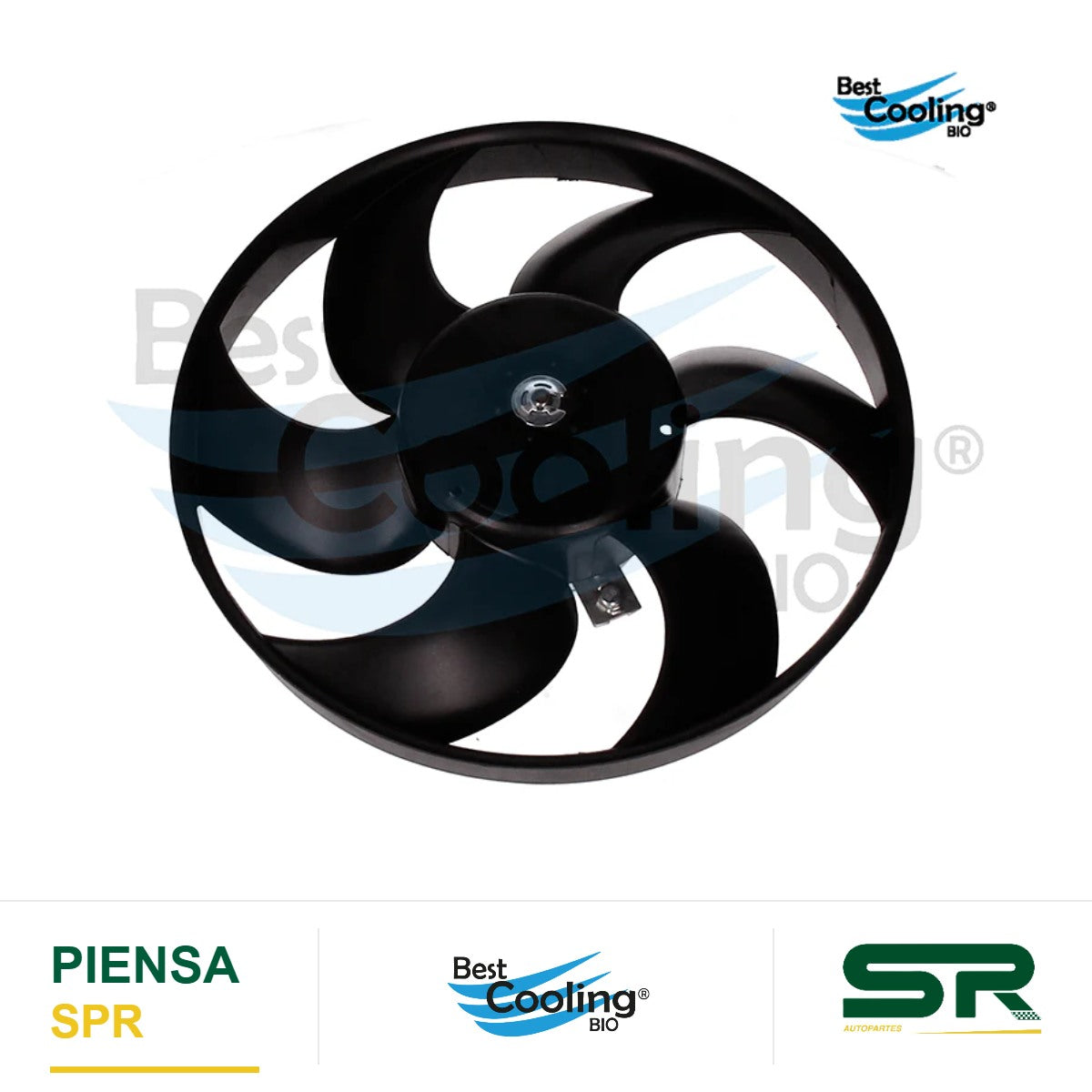 MOTOVENTILADOR 6 ASPAS VOLKSWAGEN POINTER 1.8L 1998-2009 POINTER 2.0L 1998-2009 TRANSMISION MANUAL BEST COOLING