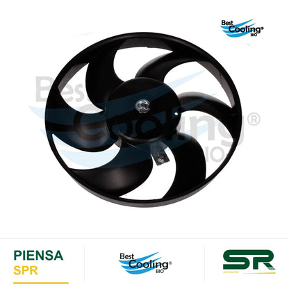 MOTOVENTILADOR 6 ASPAS VOLKSWAGEN POINTER 1.8L 1998-2009 POINTER 2.0L 1998-2009 TRANSMISION MANUAL BEST COOLING