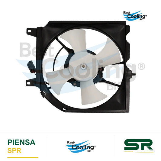 MOTOVENTILADOR NISSAN TSURU III 1.6L 1994-2017 TRANSMISION MANUAL 4 ASPAS BEST COOLING