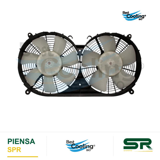 MOTOVENTILADOR TOYOTA TRUCK HIACE 2.7L 2006-2019 TRANSMISION MANUAL 5-7 ASPAS BEST COOLING