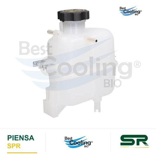 DEPÓSITO ANTICONGELANTE CHEVROLET SPARK 1.2L 2011-2017 BEAT 1.2L 2018-2021 3 SALIDAS BEST COOLING