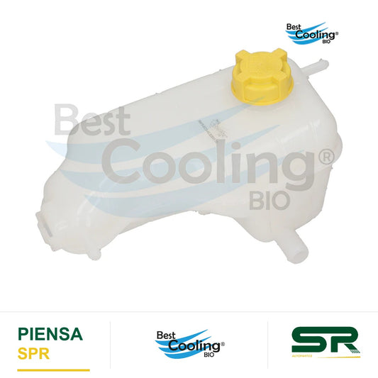 DEPÓSITO ANTICONGELANTE FORD FIESTA IKON 1.6L 2001-2007 FORD TRUCK COURIER 1.6L 2000-2012 2 SALIDAS BEST COOLING