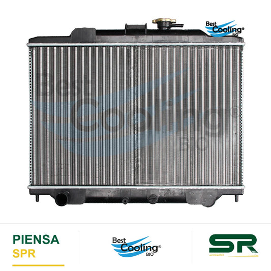RADIADOR ANTICONGELANTE NISSAN TRUCK URVAN 4L 2.4 LTS 2002-2007 CON Y SIN A/AC TRANSMISIÓN MANUAL =35804 BEST COOLING