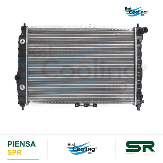 RADIADOR ANTICONGELANTE CHEVROLET AVEO I 4L 1.6 LTS 2008-2018 SUZUKI SWIFT 4L 1.5 LTS 2007-2011 CON A/AC TRANSMISIÓN AUTOMATICA BEST COOLING