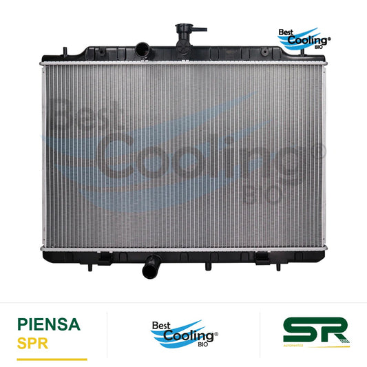RADIADOR ANTICONGELANTE NISSAN TRUCK X-TRAIL 4L 2.5 LTS 2008-2014 CON Y SIN A/AC TRANSMISIÓN AUTOMATICA BEST COOLING