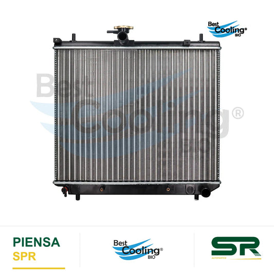 RADIADOR ANTICONGELANTE TOYOTA TRUCK AVANZA 4L 1.5 LTS 2012-2015 CON Y SIN A/AC TRANSMISIÓN MANUAL BEST COOLING