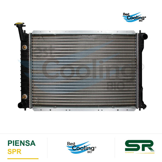 RADIADOR ANTICONGELANTE MERCURY TRUCK VILLAGER V6 3.3 LTS 1999-2004 TRANSMISIÓN AUTOMATICA =21460-7B000 35789 BEST COOLING