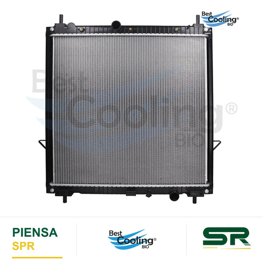 RADIADOR ANTICONGELANTE CHEVROLET TRUCK S10 MAX 4L 2.4 LTS 2023-2025 TURBO TRANSMISIÓN MANUAL SOLDADO BEST COOLING