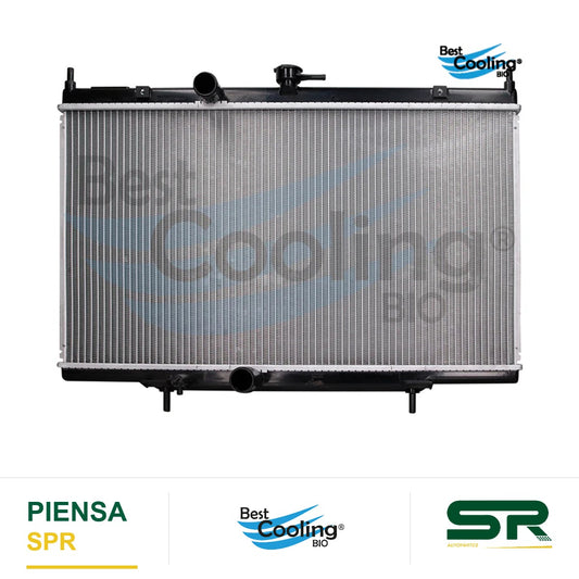 RADIADOR ANTICONGELANTE NISSAN SENTRA B16 4L 2.0 LTS 2007-2012 SENTRA 4L 2.5 LTS 2007-2012 CON Y SIN A/AC TRANSMISIÓN AUTOMATICA Y MANUAL BEST COOLING