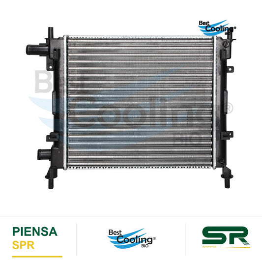 RADIADOR ANTICONGELANTE FORD KA 4L 1.6 LTS 2001-2008 CON A/AC TRANSMISIÓN MANUAL BEST COOLING