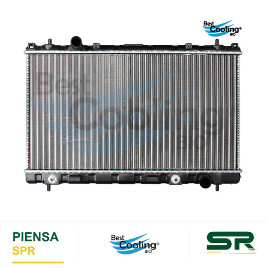 RADIADOR ANTICONGELANTE DODGE NEON 4L 2.0 LTS 2000-2004 CON Y SIN A/AC ALUMINIO 05019214AB 35670 BEST COOLING