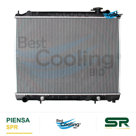 RADIADOR ANTICONGELANTE NISSAN TRUCK PATHFINDER V6 3.5 LTS 1996-2000 TRANSMISIÓN AUTOMATICA BEST COOLING
