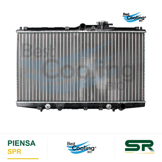 RADIADOR ANTICONGELANTE HONDA ACCORD 4L 2.3 LTS 1998-2002 TRANSMISIÓN AUTOMATICA BEST COOLING