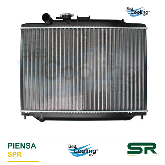 RADIADOR ANTICONGELANTE NISSAN TRUCK URVAN 4L 2.5 LTS 2008-2013 CON Y SIN A/AC TRANSMISIÓN MANUAL =35964 BEST COOLING