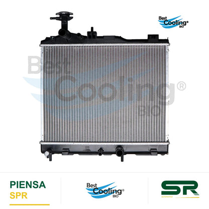 RADIADOR TRANSMISIÓN AUTOMATICA ANTICONGELANTE DODGE ATTITUDE 3L 1.2 LTS 2015-2024 MITSUBISHI MIRAGE 3L 1.2 LTS 2015-2024 CON Y SIN A/C BEST COOLING