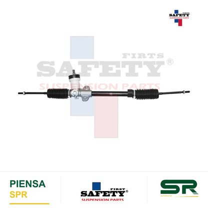 CAJA DIRECCIÓN DODGE ATOS 4L 1.0 LTS 2000-2004 CREMALLERA MANUAL SINFIN CORTO 5CM 2MM SIN TERMINALES SAFETY