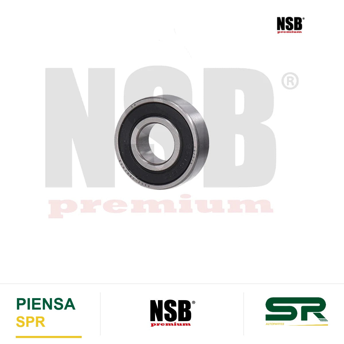 BALERO ALTERNADOR UNIVERSAL TAPA NEOPRENO 15X35X11 NSB