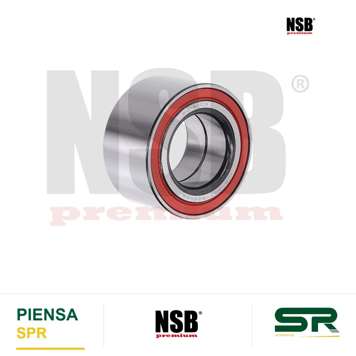 BALERO DOBLE RUEDA DELANTERO VOLKSWAGEN GOLF A4 1999-2010 JETTA A4 CLASICO 2011-2015 BEETLE 1998-2011 SEAT LEON 2001-2006 TOLEDO 2001-2005 40X74X40 =801136 NSB