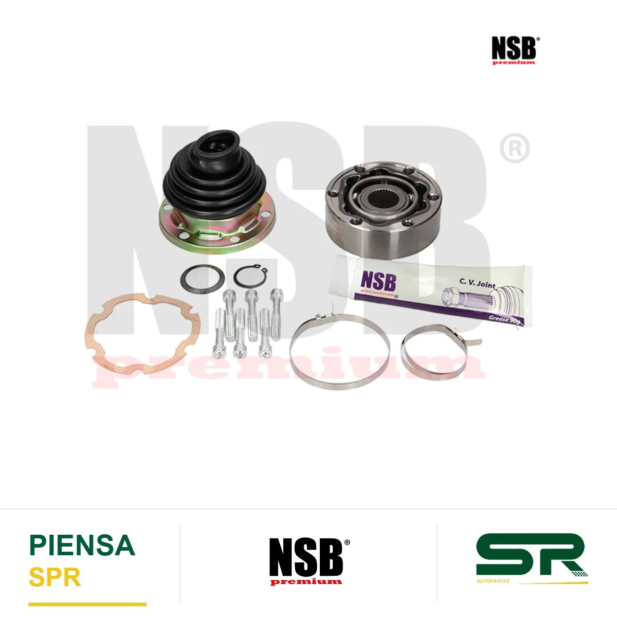 BALERO JUNTA HOMOCINETICA VOLKSWAGEN JETTA A4 4L 1.8 LTS 1999-2010 JETTA A4 4L 2.0 LTS 1999-2010 VOLKSWAGEN TRUCK COMBI 4L 1.8 LTS 1972-2001 MANUAL SIN ABS EXT.34 INT.33 ALT.34 =RC-6614 NSB