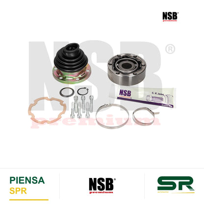 BALERO JUNTA HOMOCINETICA VOLKSWAGEN JETTA A4 4L 1.8 LTS 1999-2010 JETTA A4 4L 2.0 LTS 1999-2010 VOLKSWAGEN TRUCK COMBI 4L 1.8 LTS 1972-2001 MANUAL SIN ABS EXT.34 INT.33 ALT.34 =RC-6614 NSB