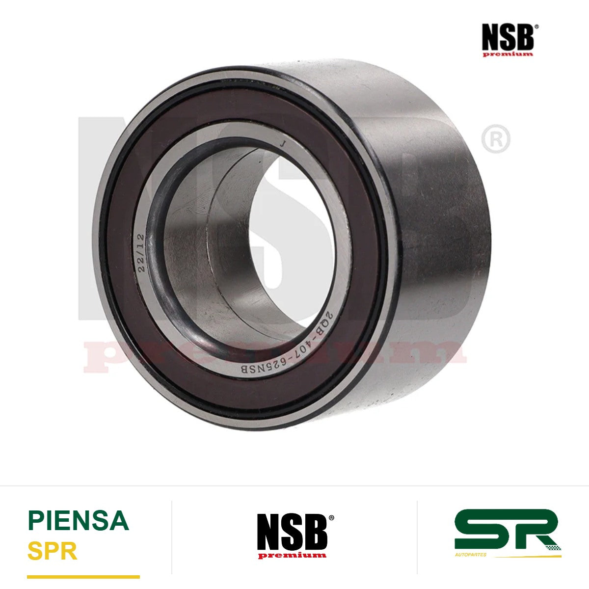 BALERO DOBLE RUEDA DELANTERO VOLKSWAGEN POLO 4L 1.6 LTS 2010-2022 VIRTUS 4L 1.6 LTS 2020-2022 NIVUS 3L 1.0 LTS 2022 TURBO 40X72X38 NSB