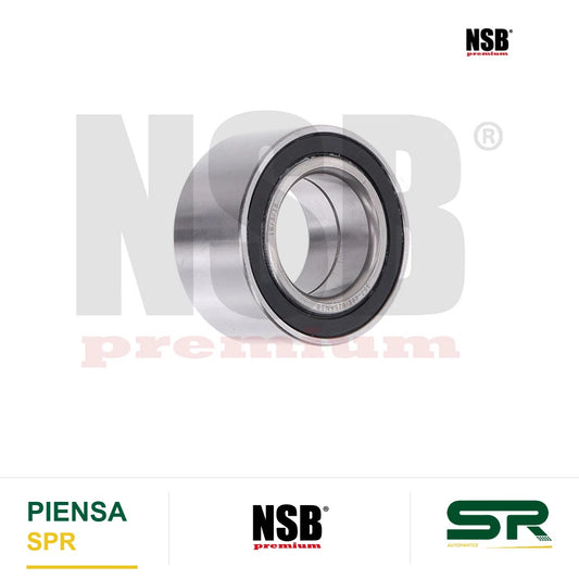 BALERO DOBLE RUEDA DELANTERO VOLKSWAGEN GOLF A2 1988-1989 JETTA A2 1987-1992 JETTA A3 1993-1999 DERBY 1995-2009 SEAT IBIZA 2001-2002 CORDOBA 2001-2002 GRANDE SIN ABS 40X72X37 =566719B NSB