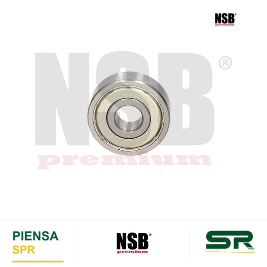 BALERO ALTERNADOR UNIVERSAL TAPA METALICA 12X37X12 NSB