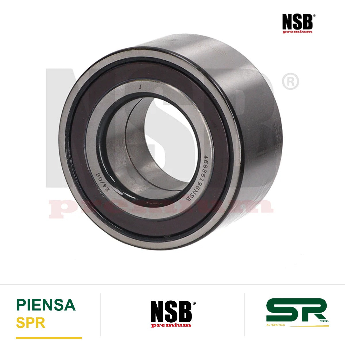 BALERO DOBLE RUEDA DELANTERO DODGE TRUCK RAM 700 4L 1.3 LTS 2021-2025 DODGE NEON 4L 1.4 LTS 2017-2020 NEON 4L 1.6 LTS 2017-2020 CON ABS 37X74X37 NSB