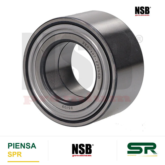 BALERO DOBLE RUEDA DELANTERO VOLKSWAGEN POINTER 4L 1.8 LTS 1998-2009 FORD FOCUS 4L 2.0 LTS 2000-2006 FIESTA 4L 1.4 LTS 1998-2001 FIESTA IKON 4L 2003-2015 KA 4L 1.6 LTS 2001-2008 SIN ABS 39X72X37 =803646 NSB