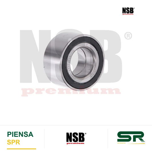 BALERO DOBLE RUEDA DELANTERO NISSAN VERSA 4L 1.6 LTS 2012-2024 MARCH 4L 1.6 LTS 2012-2023 PLATINA 2002-2010 RENAULT CLIO 2002-2010 CON ABS 37X72X37 NSB