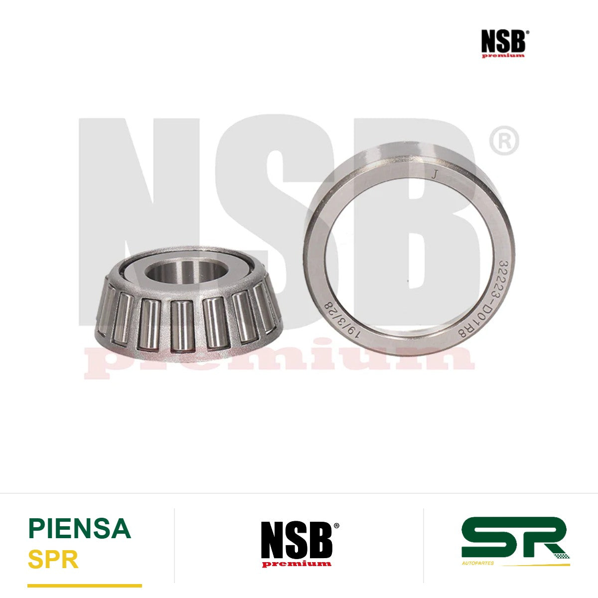 BALERO AGUJAS TREN ENGRANES NISSAN TSURU I 1984-1987 TSURU II 1988-1992 TSURU III 1992-2017 FLECHA ENTRADA CHICA TF R20-12G NSB