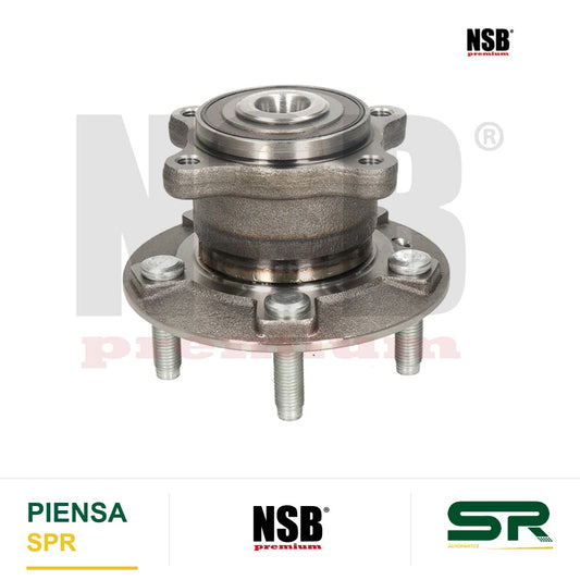 MAZA RUEDA TRASERA CHEVROLET SONIC RS 2014-2016 TURBO CHEVROLET TRUCK TRAX 2013-2020 BUICK TRUCK ENCORE 2013-2021 5 BIRLOS CON ABS NSB