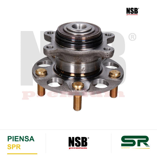 MAZA RUEDA TRASERA HONDA CIVIC 4L 1.3 LTS 2006-2011 CIVIC 4L 1.8 LTS 2006-2011 CIVIC 4L 2.0 LTS 2006-2011 SIN ABS 5 BIRLOS NSB