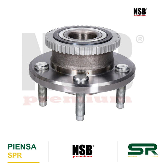 MAZA RUEDA DELANTERA FORD MUSTANG V6 3.7 LTS 2005-2015 CON ABS 5 BIRLOS NSB