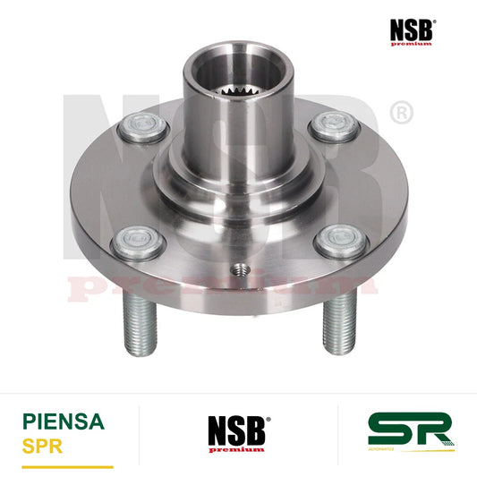 MAZA RUEDA DELANTERA CHEVROLET AVEO 4L 1.5 LTS 2018-2023 SIN ABS 4 BIRLOS NSB