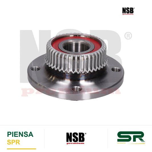 MAZA RUEDA TRASERA VOLKSWAGEN TRUCK SAVEIRO 4L 1.8 LTS 2010-2020 VW VAN 4L 1.8 LTS 2003-2009 EJE 30MM CON ABS 4 BARRENOS NSB