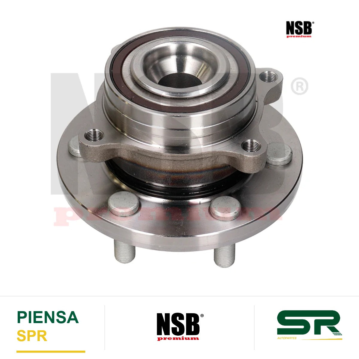 MAZA RUEDA DELANTERA TOYOTA TRUCK HIACE 4L 2.8 LTS 2020-2022 TDI HIACE V6 3.5 LTS 2020-2022 CON ABS 6 BIRLOS NSB
