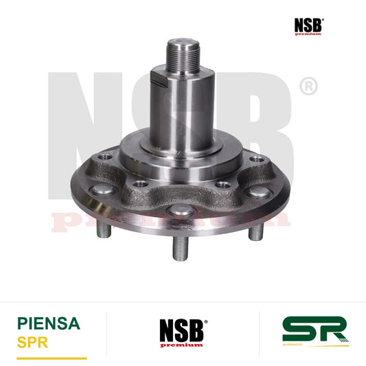 MAZA RUEDA DELANTERA NISSAN TRUCK URVAN 2002-2013 SIN ABS 6 BIRLOS SIN BALERO 2316014 NSB