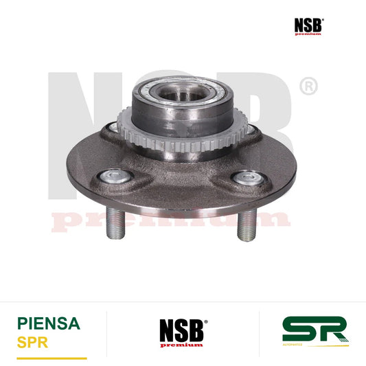 MAZA RUEDA TRASERA NISSAN SENTRA B15 4L 1.8 LTS 2001-2006 CON ABS 4 BIRLOS NSB