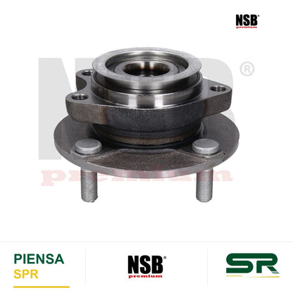 MAZA RUEDA DELANTERA NISSAN TIIDA 2007-2018 CUBE 2009-2014 CON ABS 4 BIRLOS 2316018 NSB